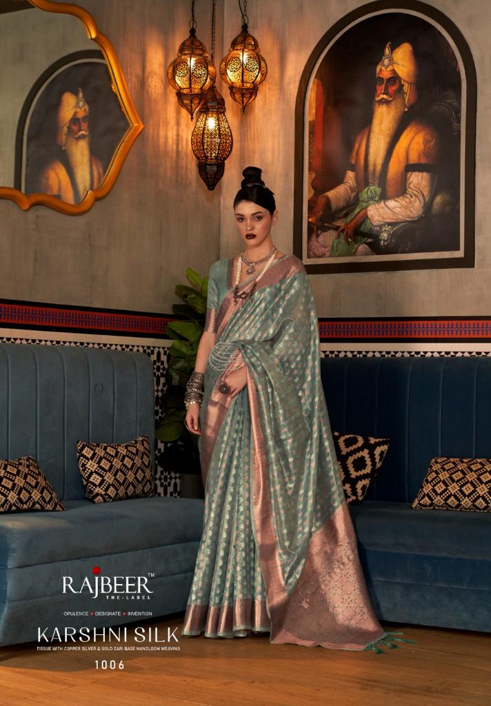 RAJBEER SAREES KARSHNI SILK